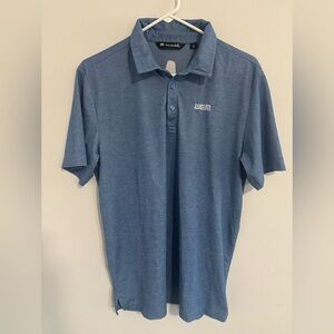 Travis Mathew Blue Polo Shirt